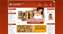 Desktop Screenshot of infrarot-waermekabinen.de